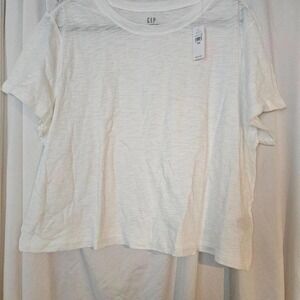 Gap Women's White‎ T-shirt